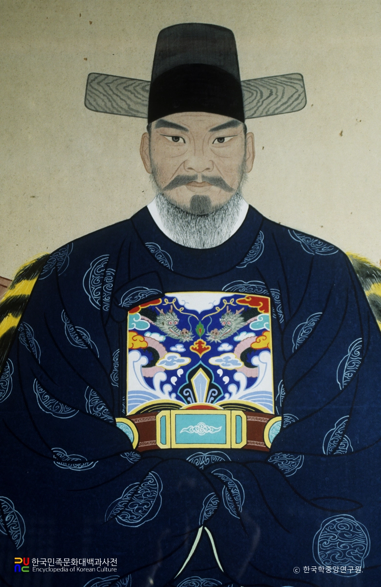 유형 장군 영정