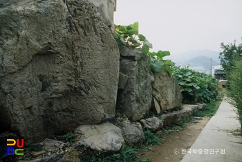 양산읍성 잔존 성벽