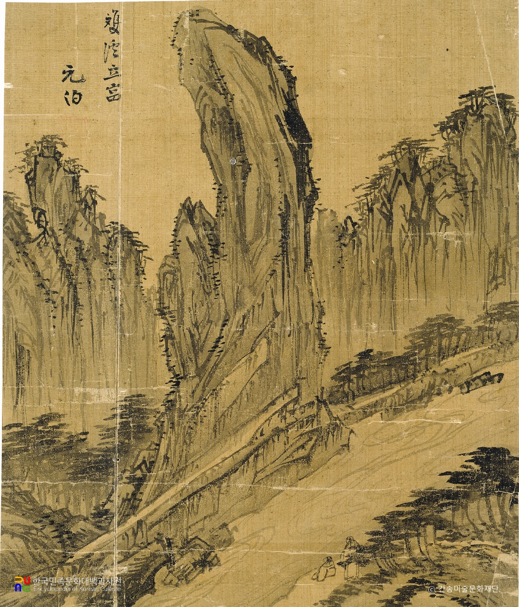 쌍계입암(정선 작)