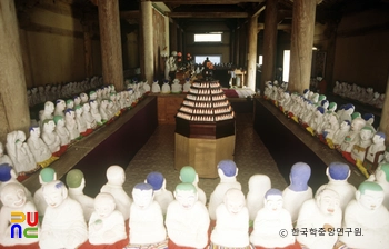 영천 은해사 거조암 영산전 오백바카라 슬롯상