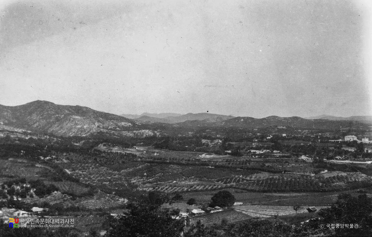 양산 남부동 패총 전경