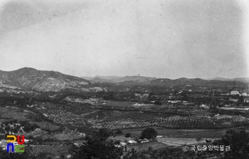 양산 남부동 패총 전경