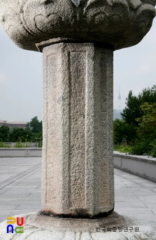 나주 서성문 안 석등의 간주석 명문