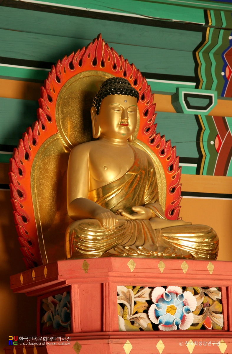 부안 개암사 응진전 16나한상