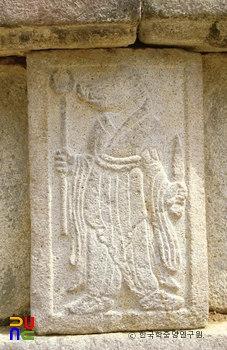 경주 김유신묘의 십이지신상 중 돼지상