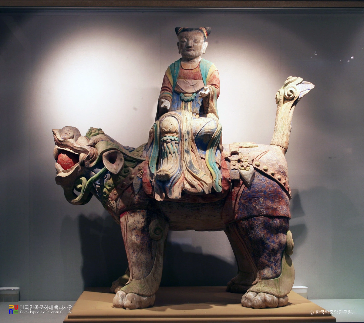 영암 도갑사 목조 문수동자상