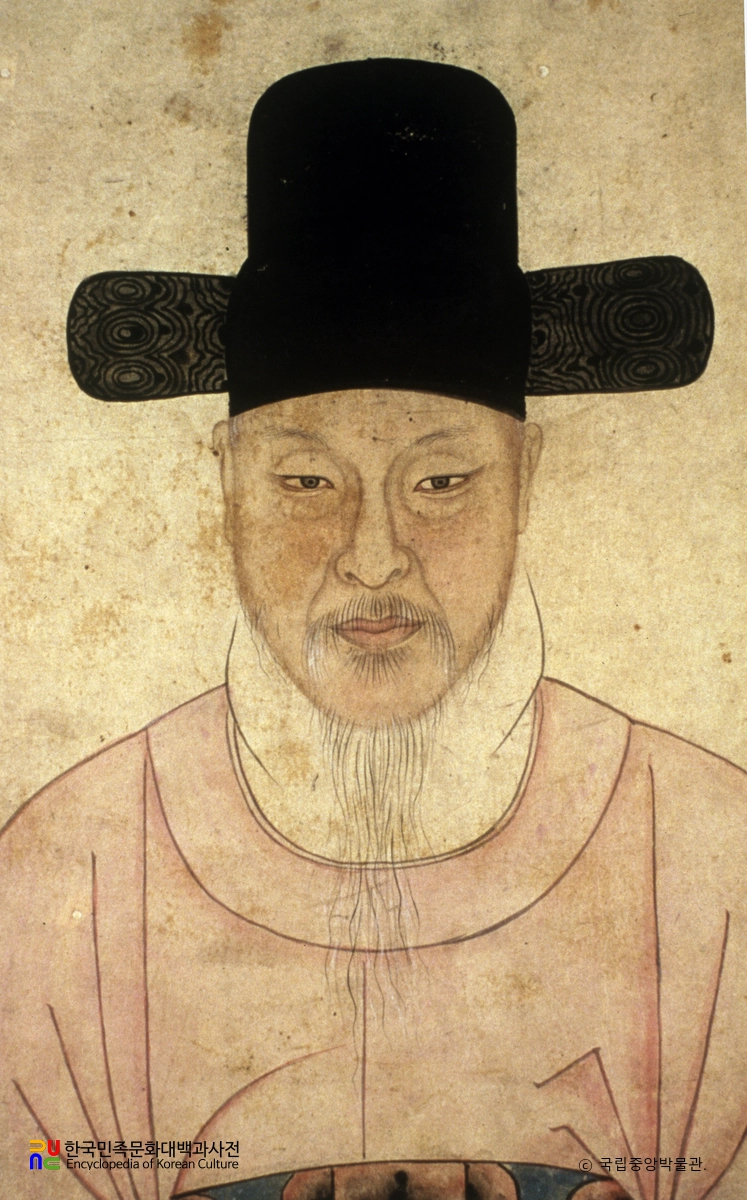 해동진신도상 중 조현명 초상