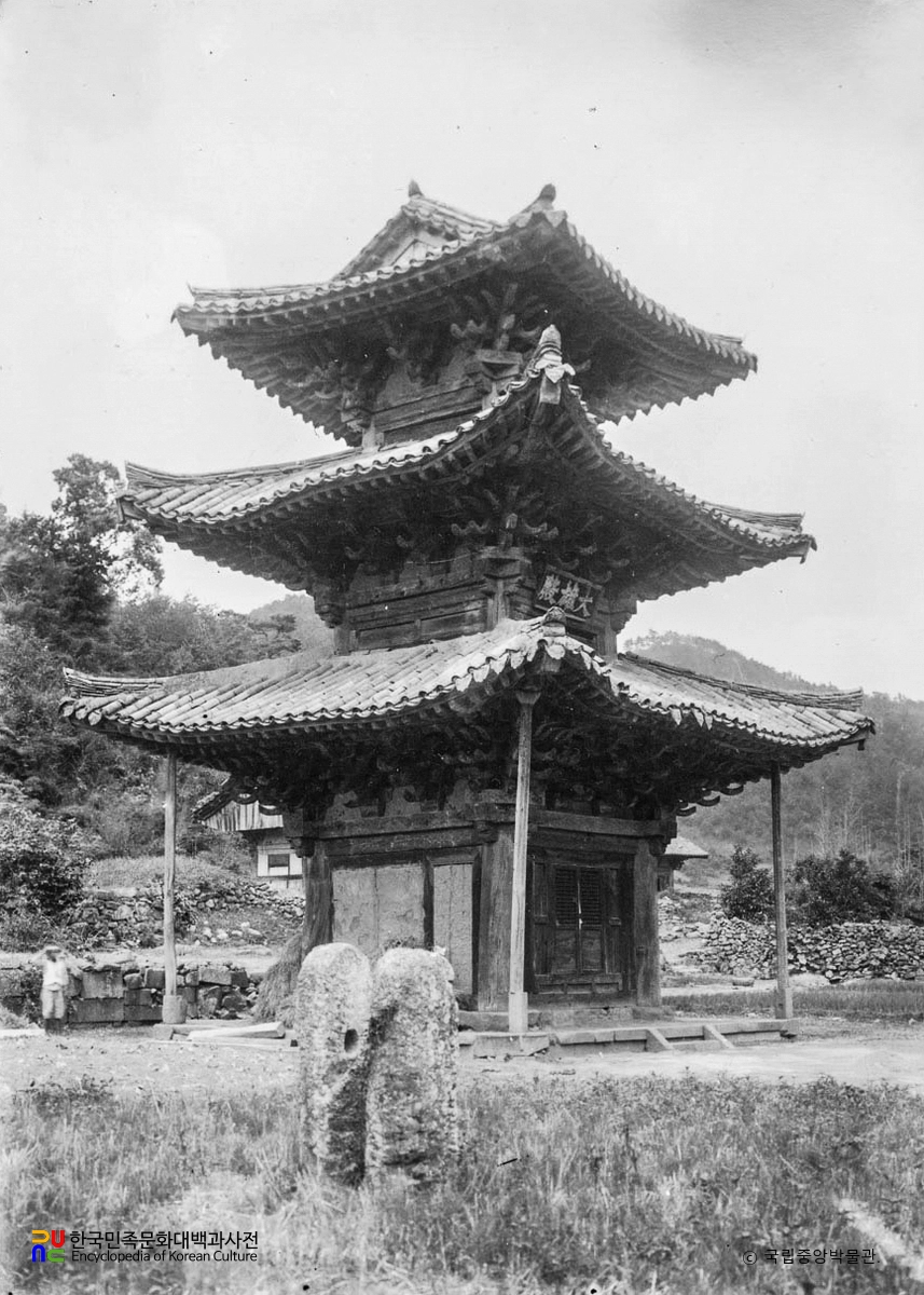 화순 쌍봉사 대웅전 서남면