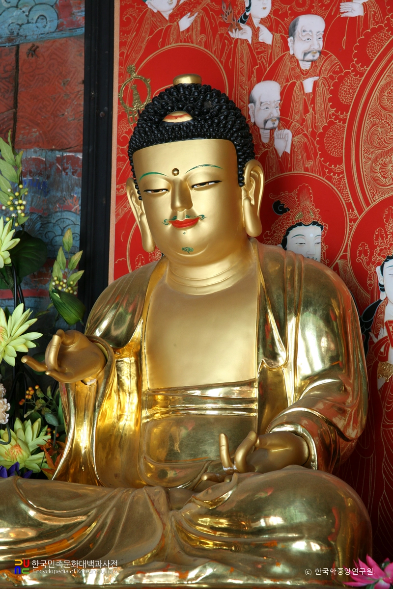 고창 문수사 목조삼세불상