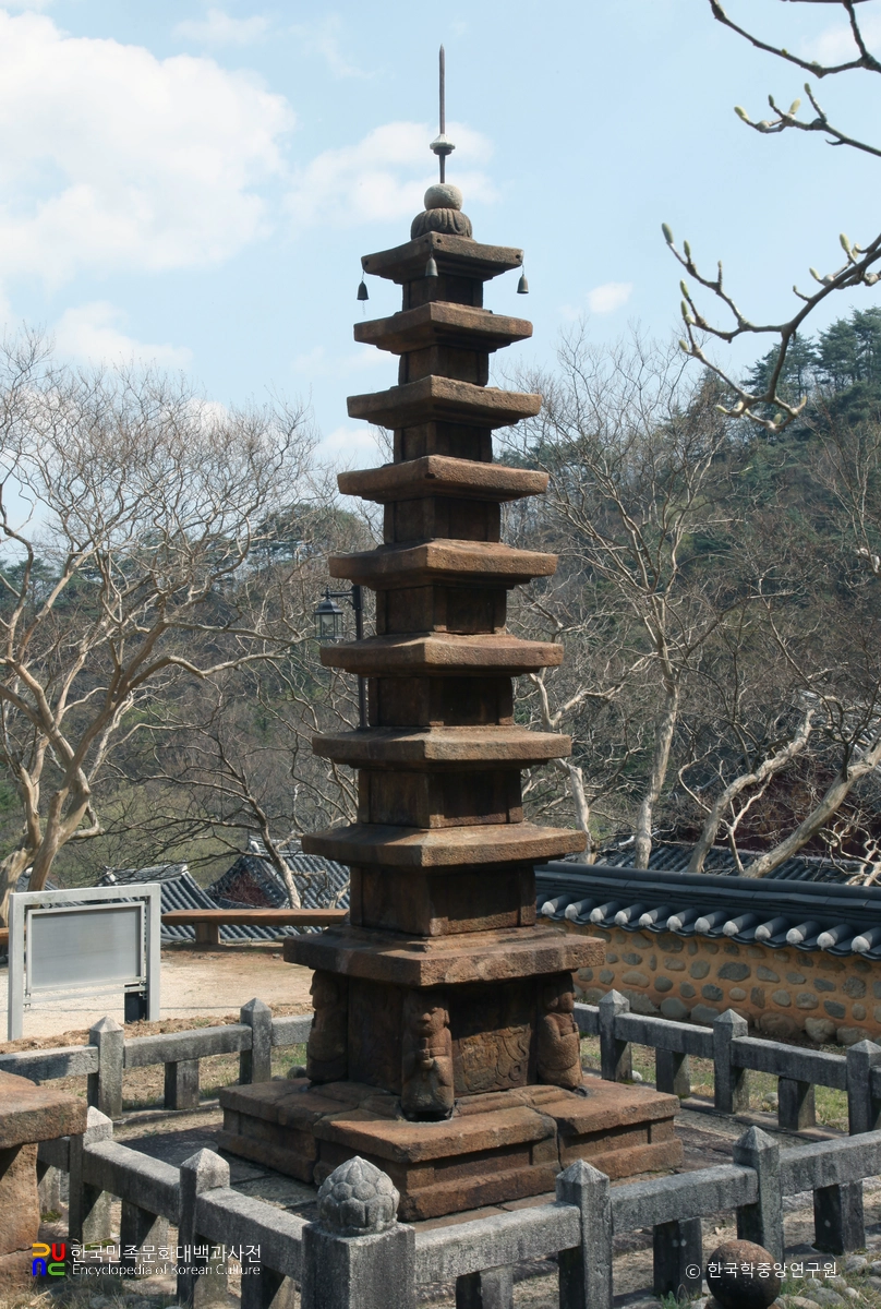 산청 대원사 다층석탑