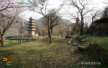 의성 빙산사지 전경