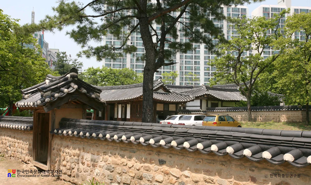 대전 동춘당 종택 전경