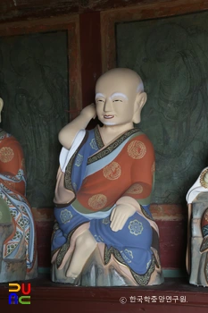 해남 미황사 십육나한상