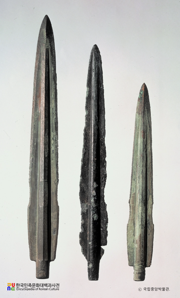 화순 대곡리 청동기 일괄 중 청동검