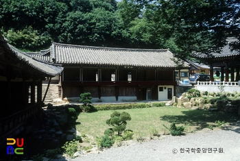 의성 고운사 우화루 전경