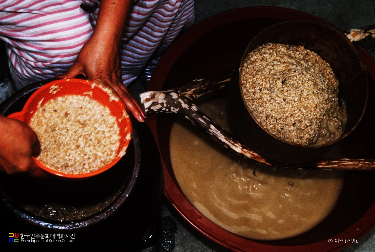 막걸리 만드는 과정 5