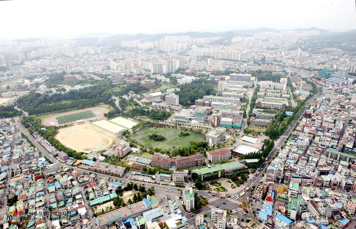 광주광역시 북구 전경