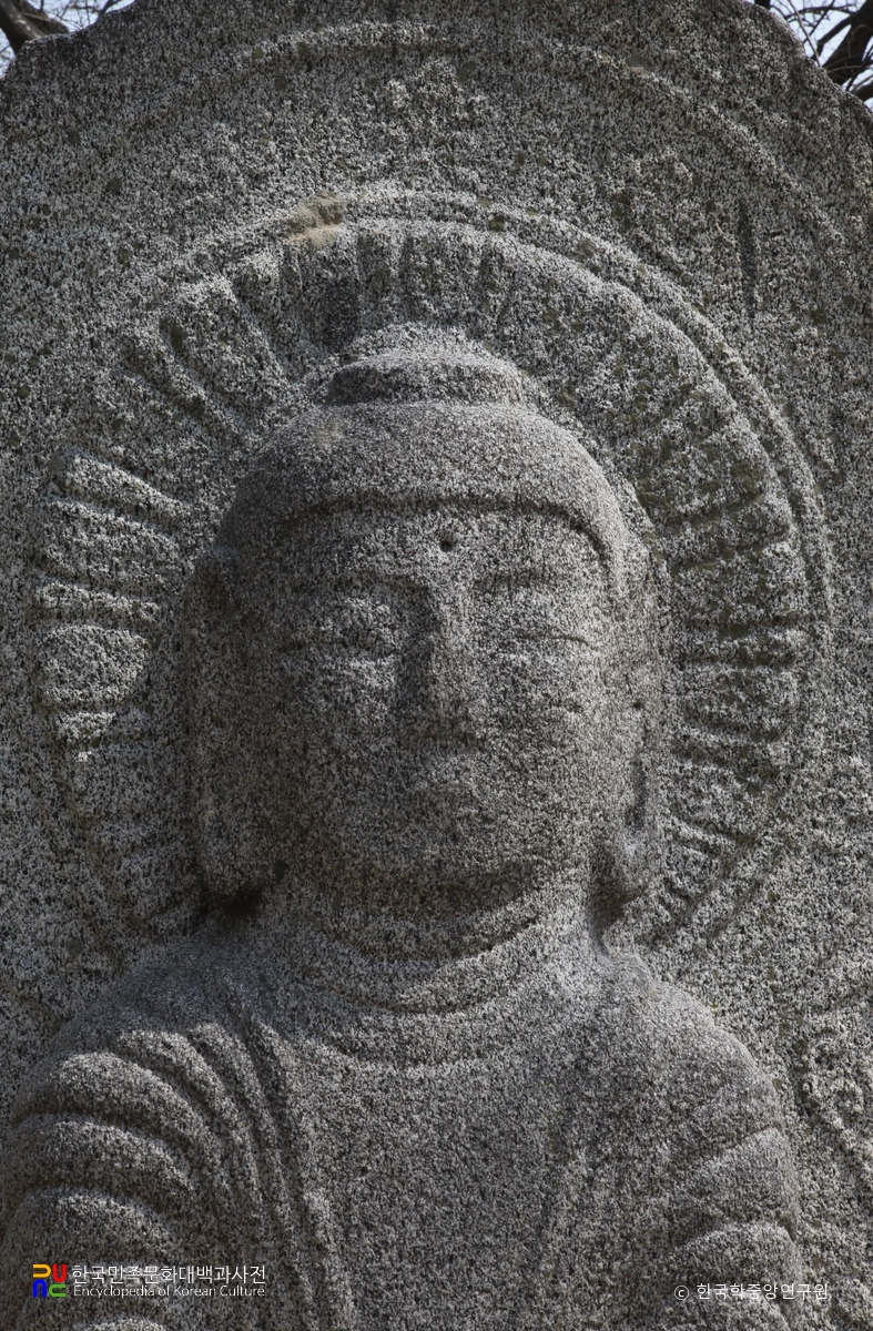 함양 이은리 석불의 상호