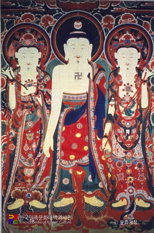 남해 용문사 괘불탱