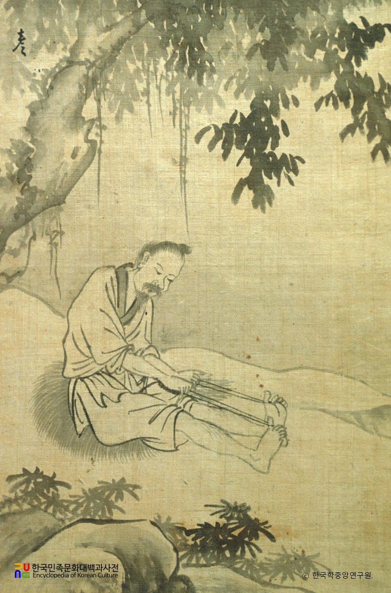 해남 윤씨 가전 고화첩 일괄 / 짚신삼기