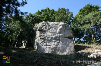 부여 홍산 상천리 마애불입상