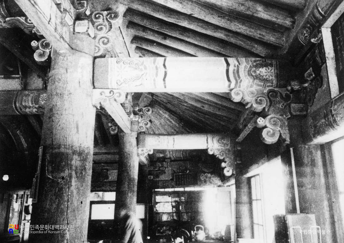 해주 부용당 내부 가구 공포