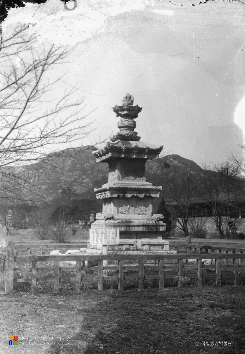 원주 법천사지 지광국사탑 전경