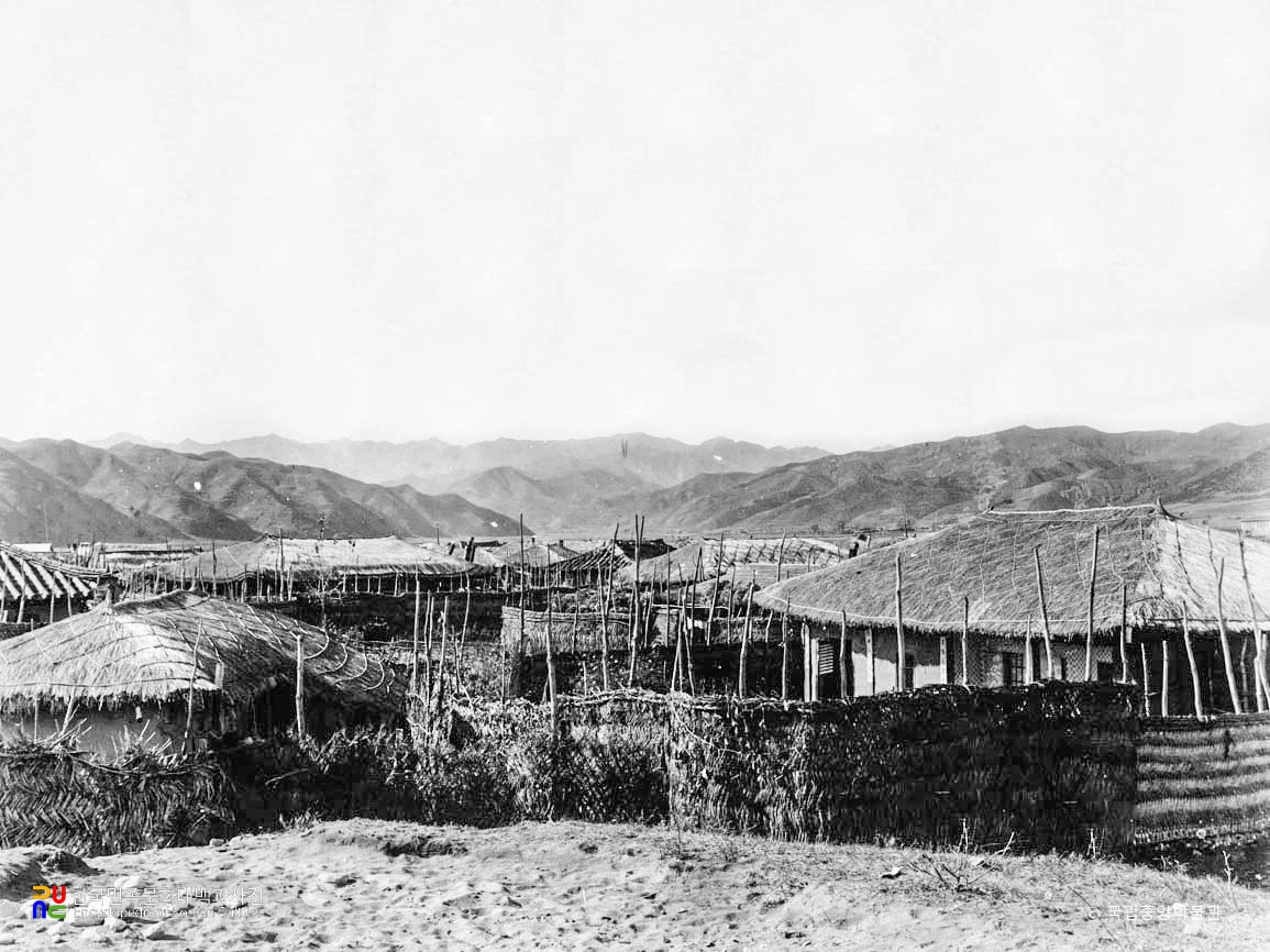 함북 성진 성진에서 본 마천령