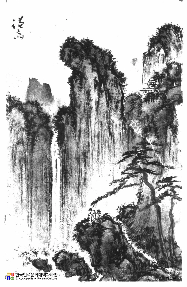 정선필 산수도