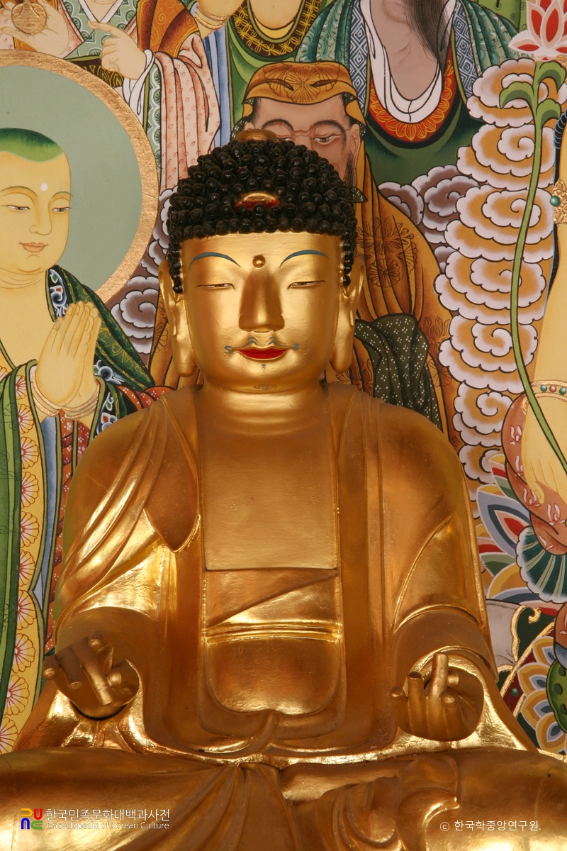 김제 문수사 목조아미타여래좌상