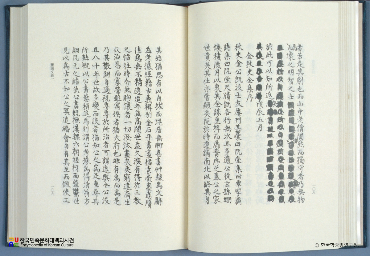 담원문록 / 정인보