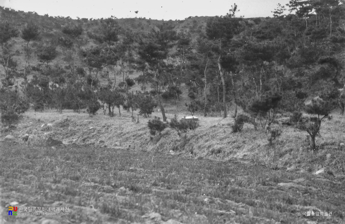 경주 남산 일원 중 사곡사지 전경