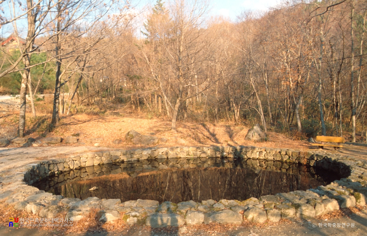 하동 칠불사 영지