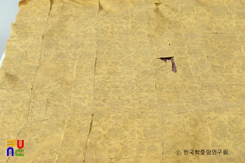 해남 대흥사 서산대사 금란가사 부분
