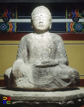 울주 간월사지 석조여래좌상