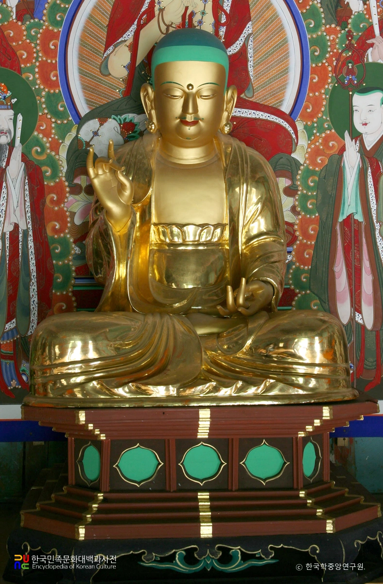 고창 문수사 목조지장보살좌상