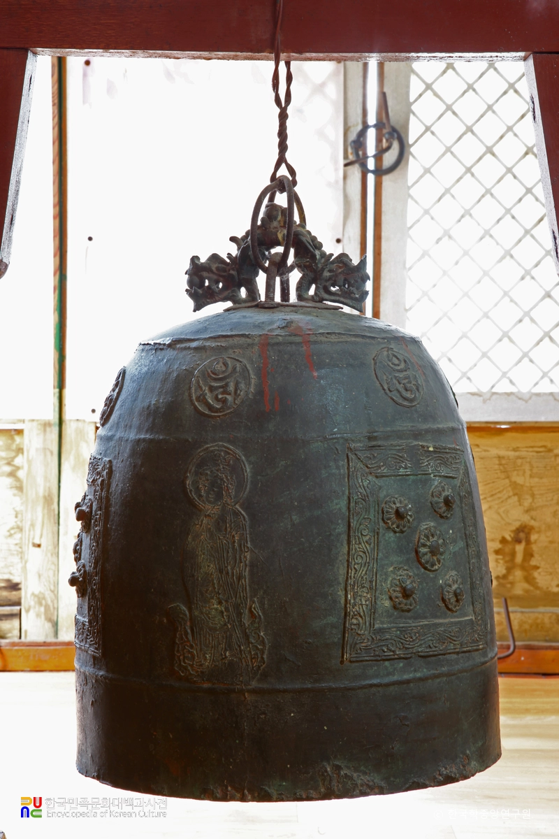 함양 백운암 건륭32년 동종