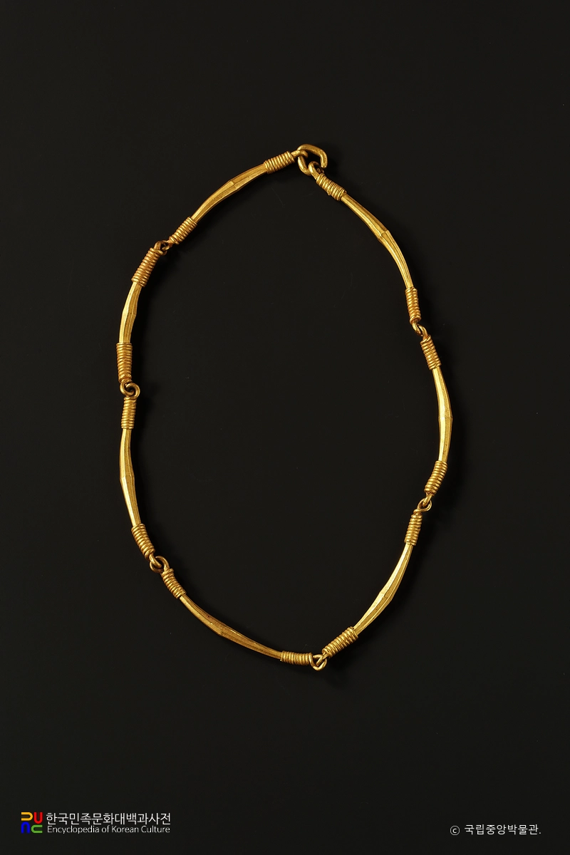 무령왕비 금목걸이