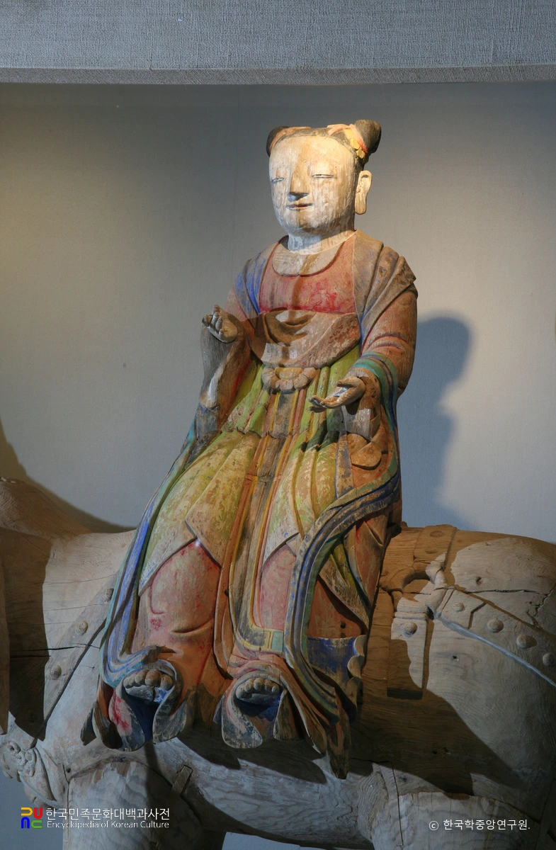 영암 도갑사 목조 보현동자상