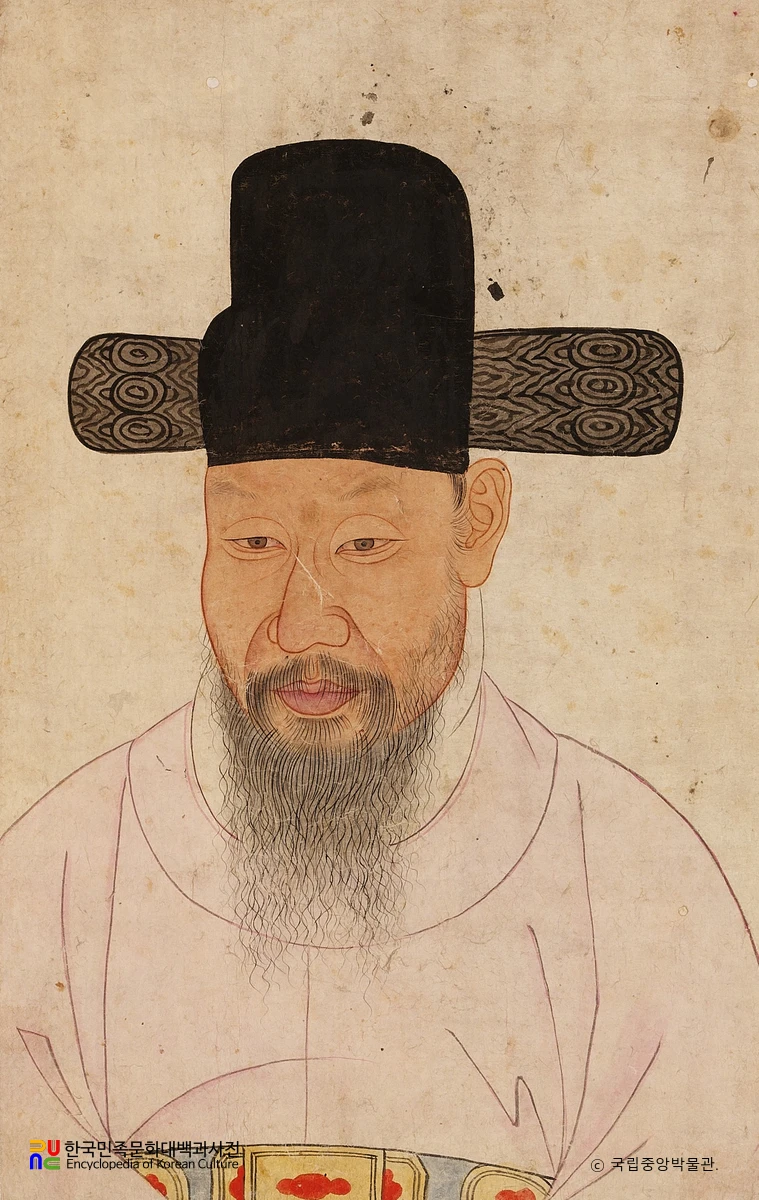 해동진신도상 중 윤동도 초상
