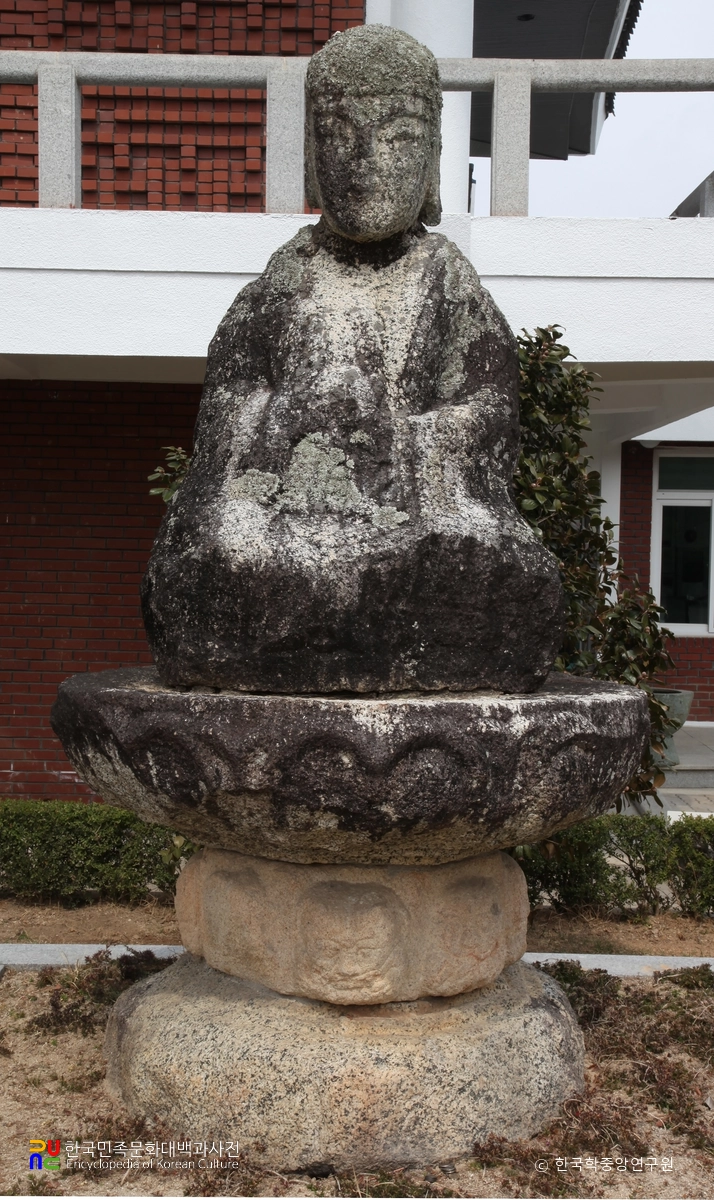 송림사지 석조 여래 좌상