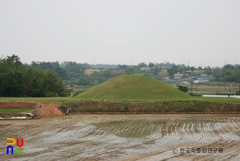 나주 반남 고분군 전경