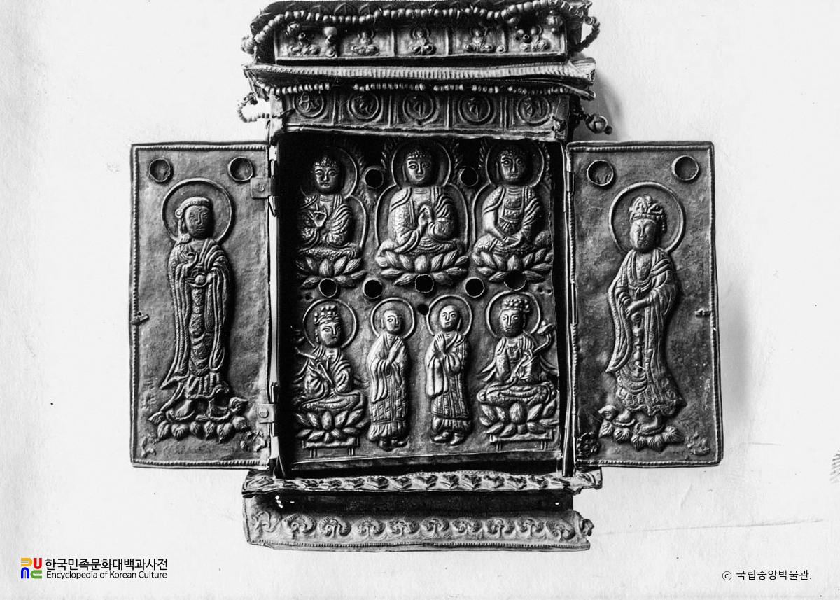 순천 송광사 고봉국사주자원불 내부