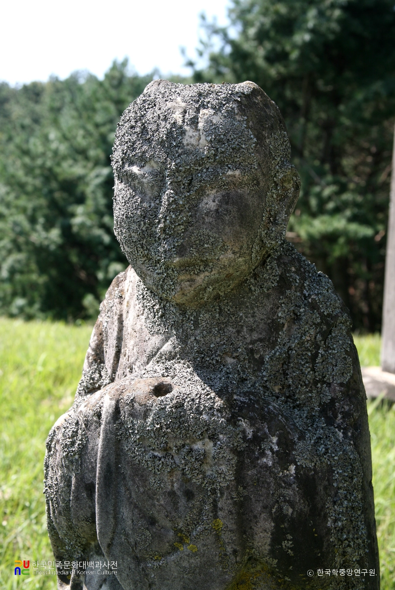 남양주 순강원 동자석