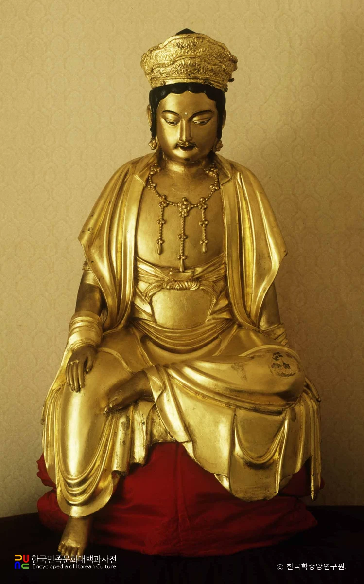 경주 기림사 건칠보살반가상