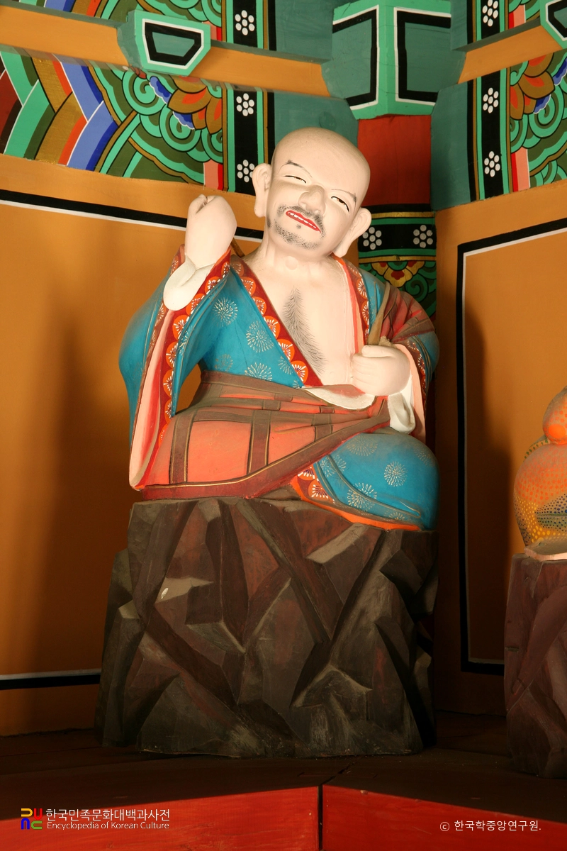 부안 개암사 응진전 16나한상