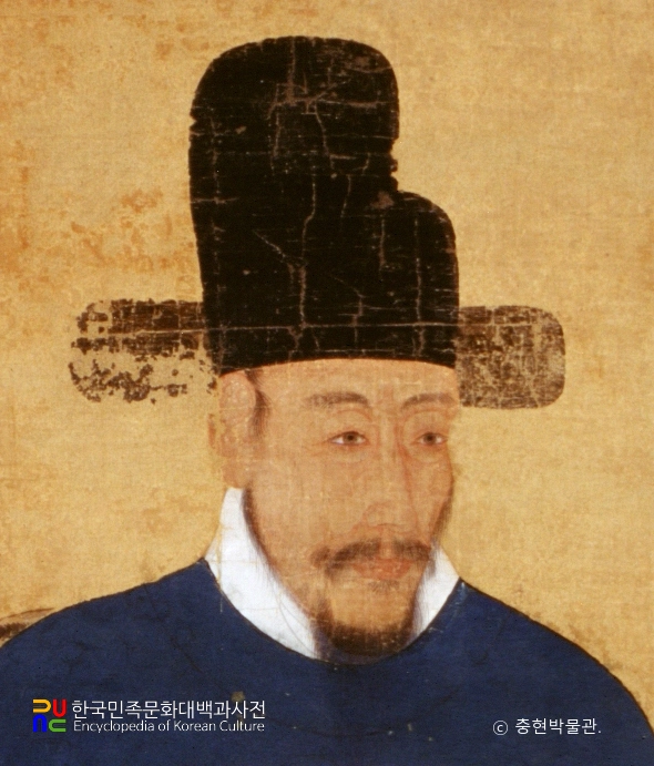 이원익초상 부분