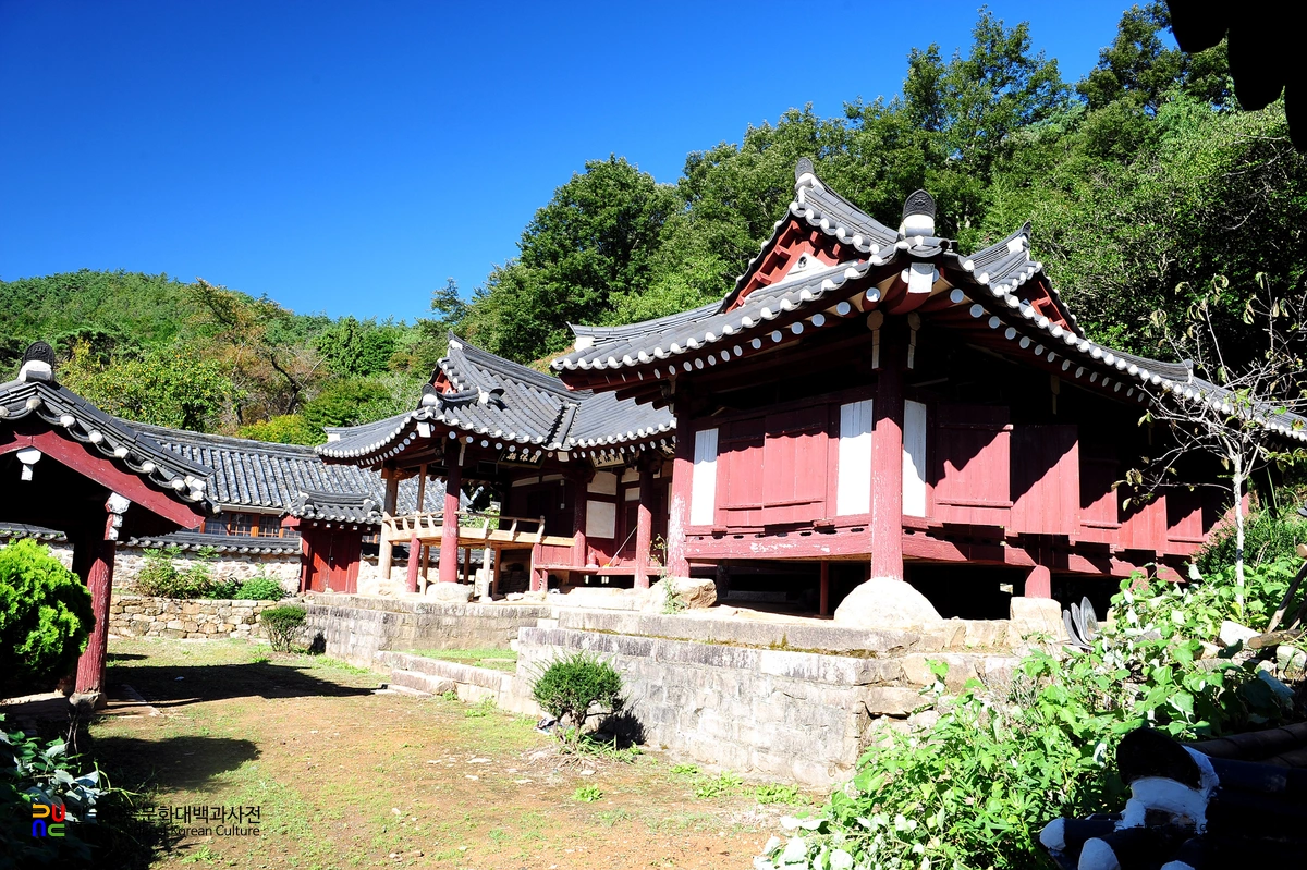 장흥 장천재 전경