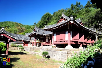 장흥 장천재 전경