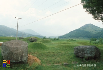 남해 다정리 지석묘 전경